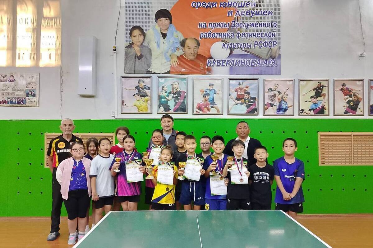В столице Калмыкии назвали лучших юных теннисистов