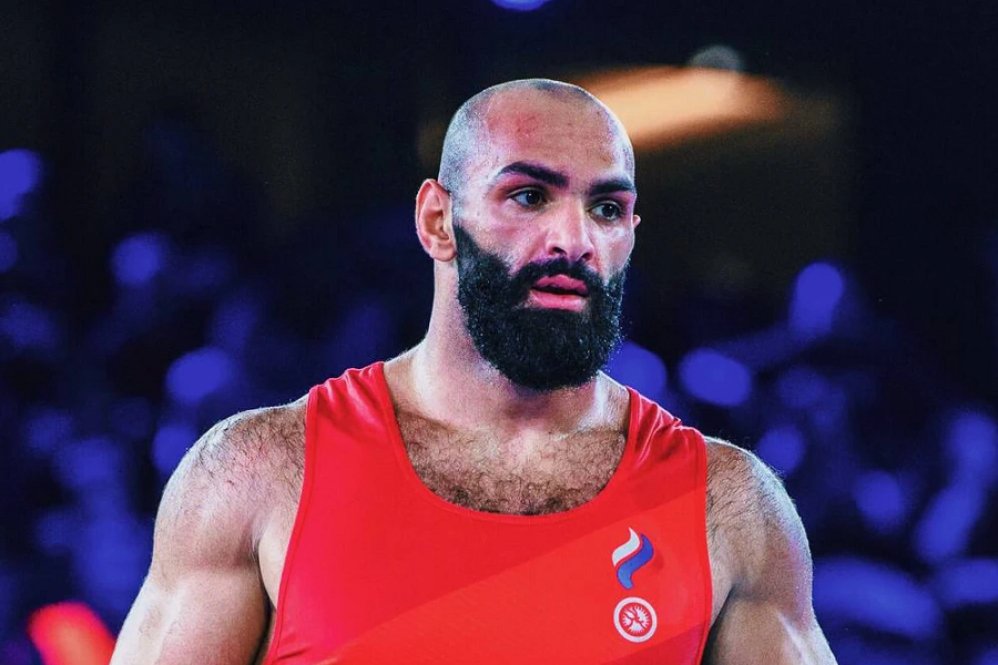 Российский борец Саргсян завоевал серебряную медаль на чемпионате мира в Загребе
